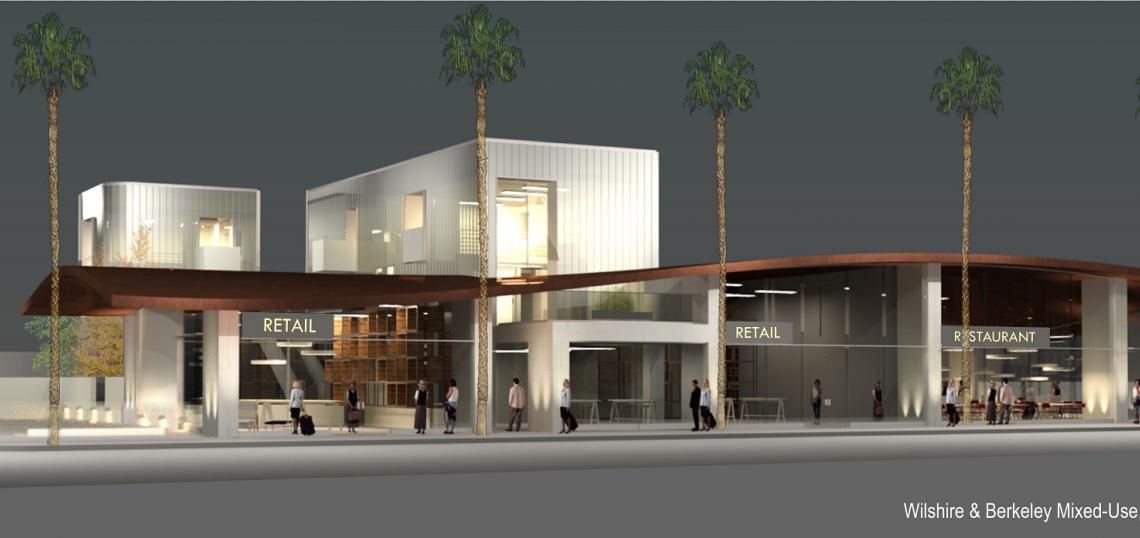 Mini Mixed-use Development Planned At Wilshire & Berkeley | Urbanize LA